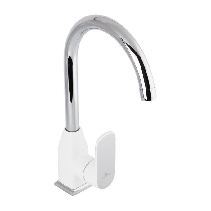 Змішувач для кухні Venezia Kapadokya 5010902-07 (білий), фото , изображение 2