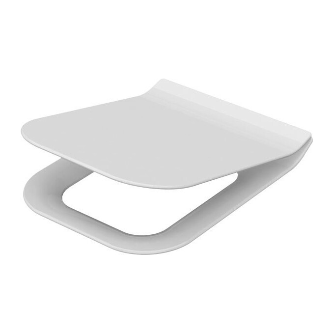 Сидіння для унітазу Soft Close Ultra Slim Idevit Halley 53-02-06-009, фото 
