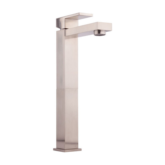 Смеситель для умывальника высокий Newarc Cubic 871001N (сатин), фото 