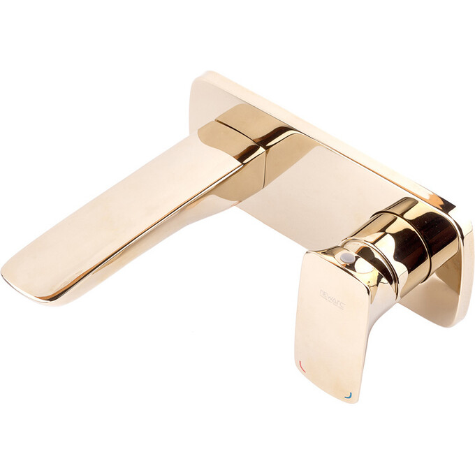 Змішувач для умивальника прихованого монтажу Newarc Life 981578 (золотий), фото 