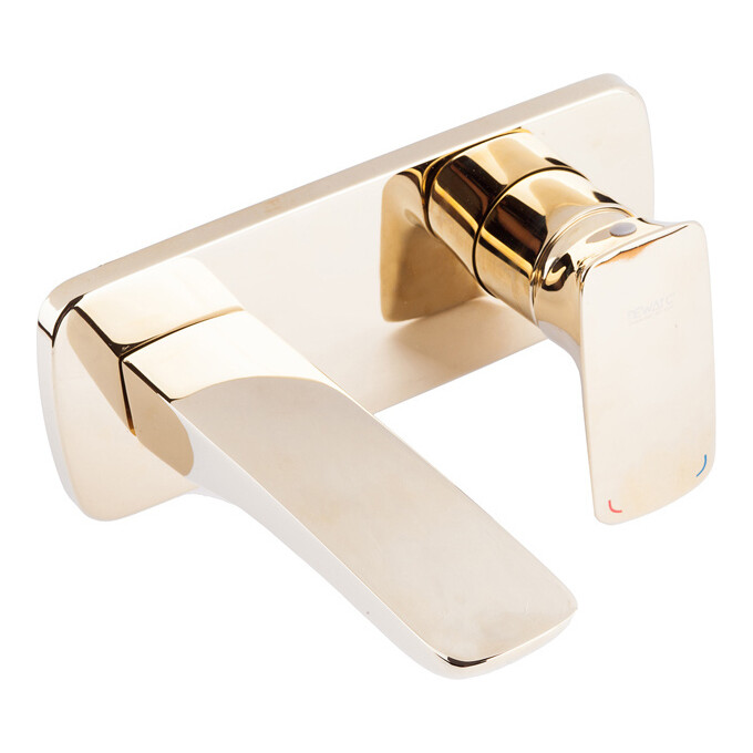 Змішувач для умивальника прихованого монтажу Newarc Life 981578 (золотий), фото , изображение 3