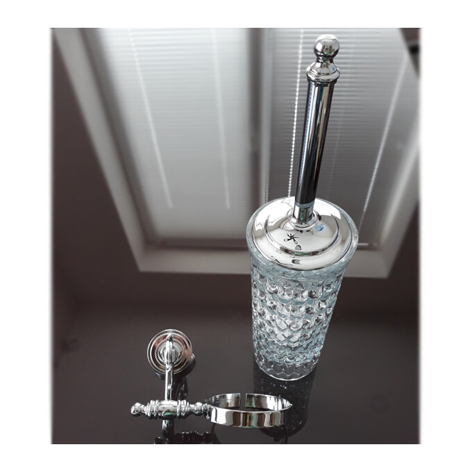 Єршик для унітазу Kugu Versace Antique 205C, фото , изображение 3