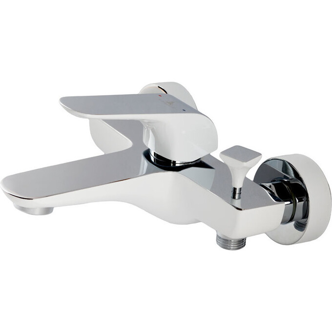 Смеситель для ванны Venezia Skyline 5010401 (белый), фото 2