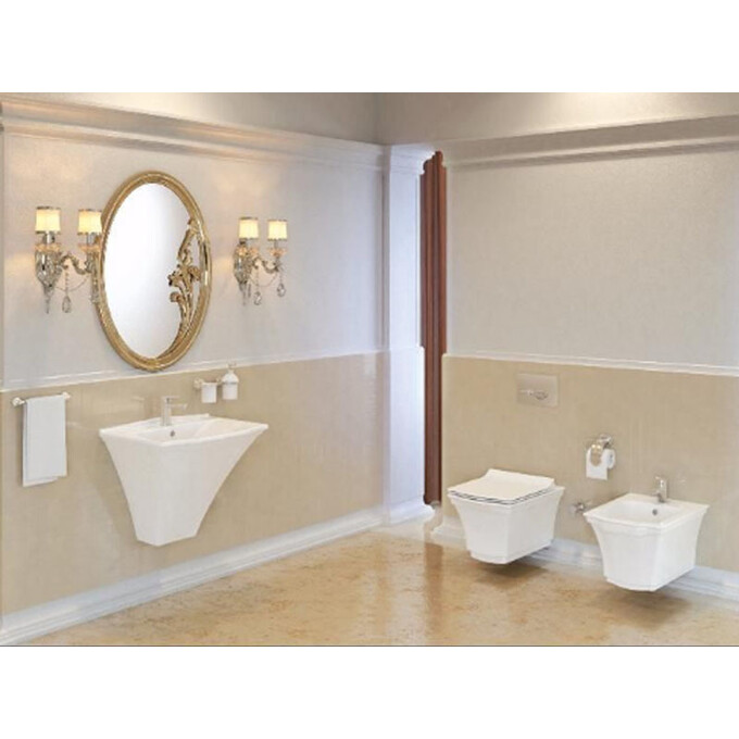 Безободковый подвесной унитаз Idevit Neo Classic 3304-0616, фото 4