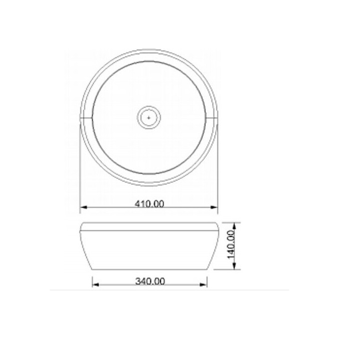 Умывальник 41 см Newarc 5067, фото 4
