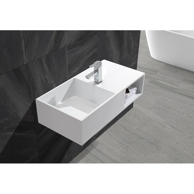 Умывальник 80 см Asignatura Monolith 25721804 (с нишей), фото 3