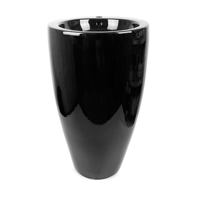 Умывальник напольный 52 см Newarc Modern 3812B (черный), фото 4