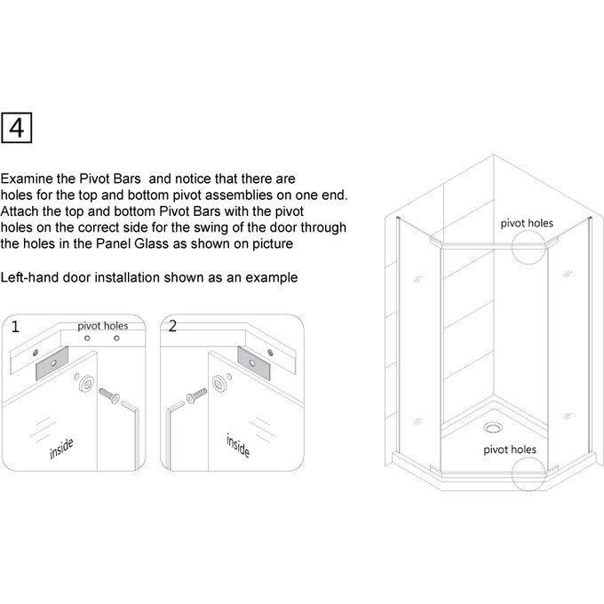 Душевая кабина без поддона 90x90 Asignatura Turia 39020409 (профиль сатин, стекло прозрачное), фото 13