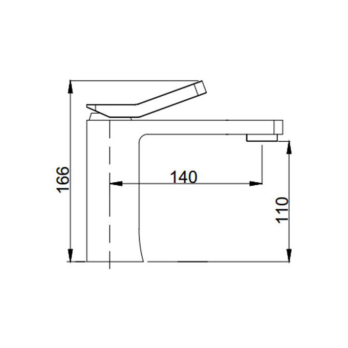 Смеситель для умывальника Asignatura Unique 85501602 (черный матовый), фото 9