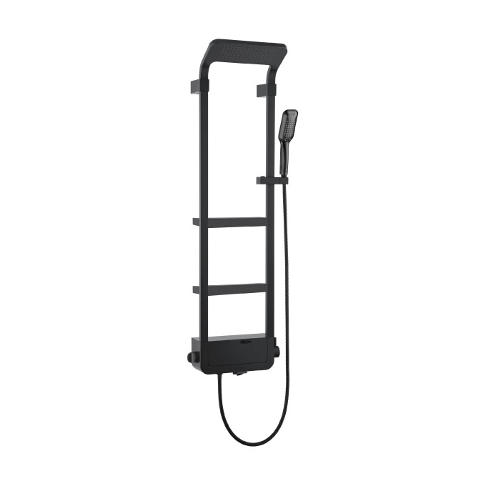 Душова панель Asignatura Unique 85597802 (чорна матова), фото 