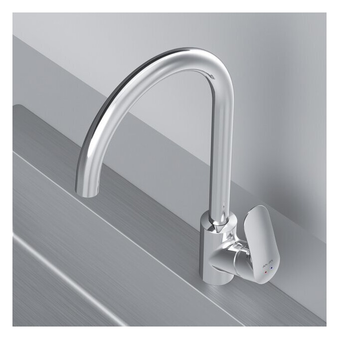 Смеситель для кухни Am.Pm Like F80E07100, Цвет производителя: хром, фото 6