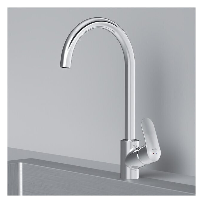 Смеситель для кухни Am.Pm Like F80E07100, Цвет производителя: хром, фото 7