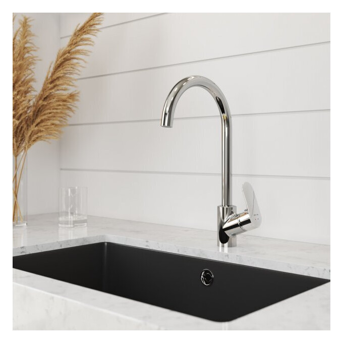 Смеситель для кухни Am.Pm Like F80E07100, Цвет производителя: хром, фото 2