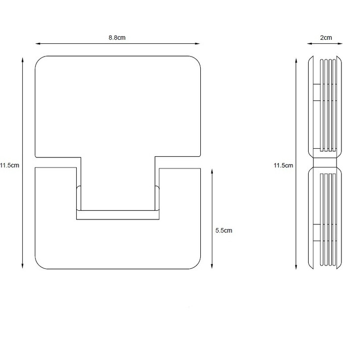 Душевая кабина без поддона 90x90 Asignatura Aragon 89020409 (профиль сатин, стекло прозрачное), фото 8
