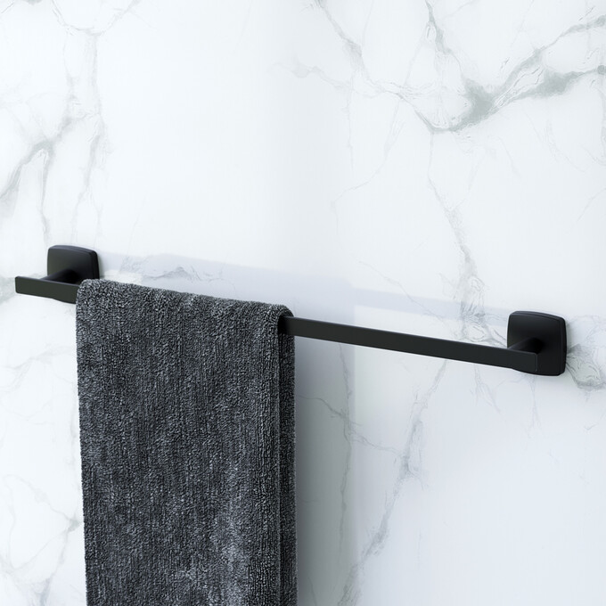 Держатель для полотенец Am.Pm Gem A90346422 (черный), фото 2