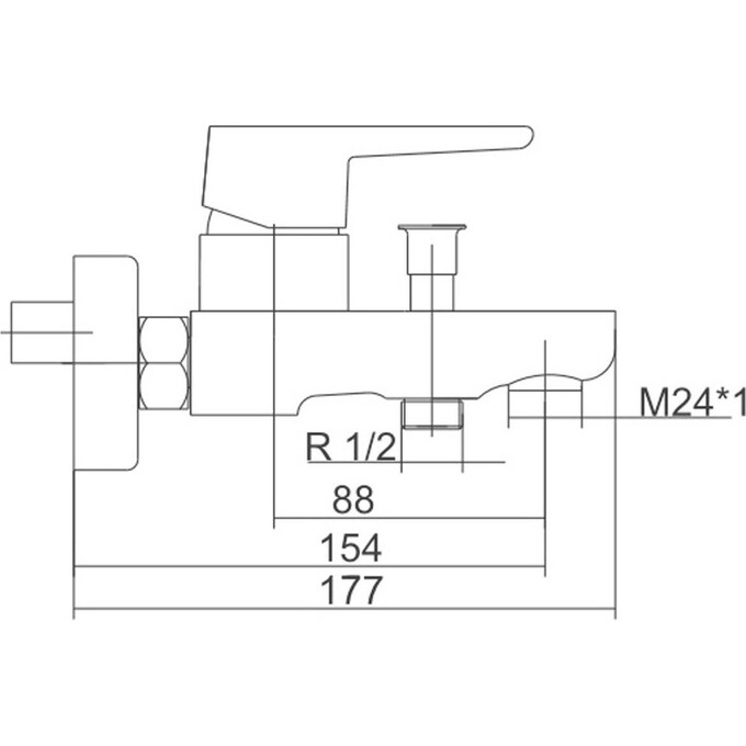 Смеситель для ванны Venezia Kapadokya 5010901-08 (жёлтый), фото 6