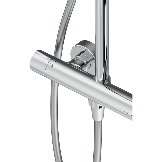 Душевая система с верхним душем Am.Pm Like F0780400 (термостат), Цвет производителя: хром, фото 7