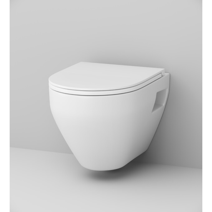 Подвесной унитаз Am.Pm Spirit C701738WH (без сиденья), фото 2