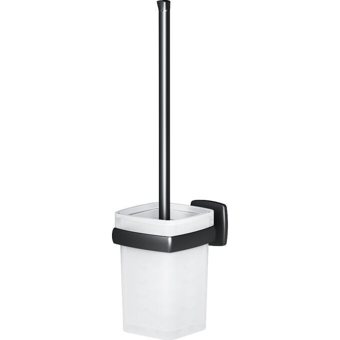 Стойка с туалетной щеткой Am.Pm Gem A9033422 (черная), фото 