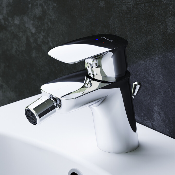 Змішувач для біде Am.Pm Spirit V2.1 F71A83100 (з донним клапаном), фото , изображение 2