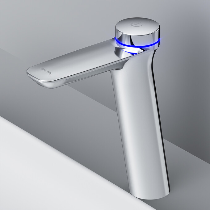 Змішувач для умивальника Am.Pm Inspire V2.0 F50A92400 (високий), фото , изображение 4