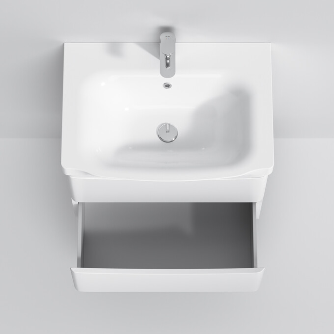 Тумба с раковиной подвесная, 65 см Am.Pm Like M80-FHX0652-WC0652-38, фото 6
