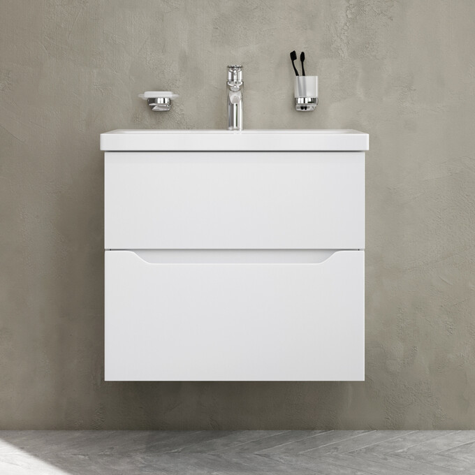 Тумба с раковиной подвесная 60 см Am.Pm GEM S M91-FHX0602-WC0602WG38, фото 2