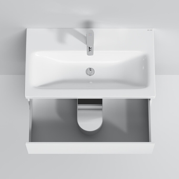 Тумба с раковиной подвесная 75 см Am.Pm GEM S M91-FHX0752-WC0752WG38, фото 3