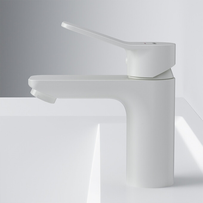 Смеситель для умывальника Am.Pm X-Joy F85A02133 (белый), фото 6