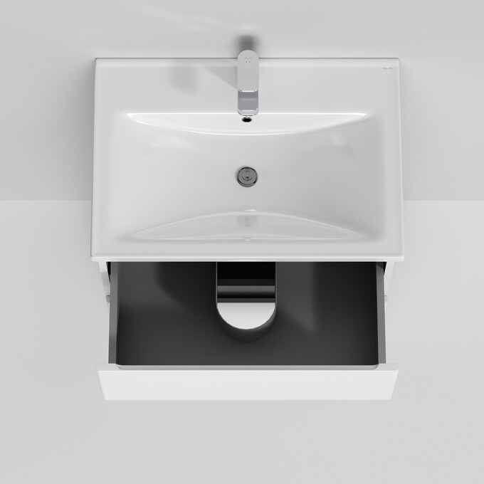 Тумба с раковиной Am.Pm X-Joy M85-FSX0652-WC0652WG38 (65 см, белая, напольная), фото 5