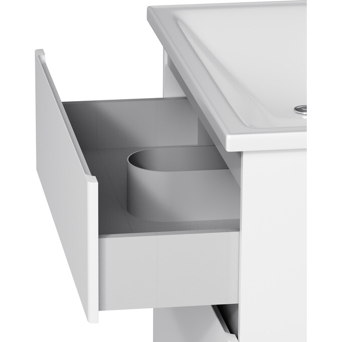 Тумба с раковиной Am.Pm X-Joy M85-FSX0802-WC0802WG38 (80 см, белая, напольная), фото 7