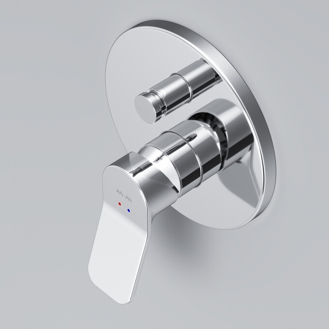 Змішувач прихованого монтажу Am.Pm X-Joy F85A45000 (внутрішня частина в комплекті), фото , изображение 4