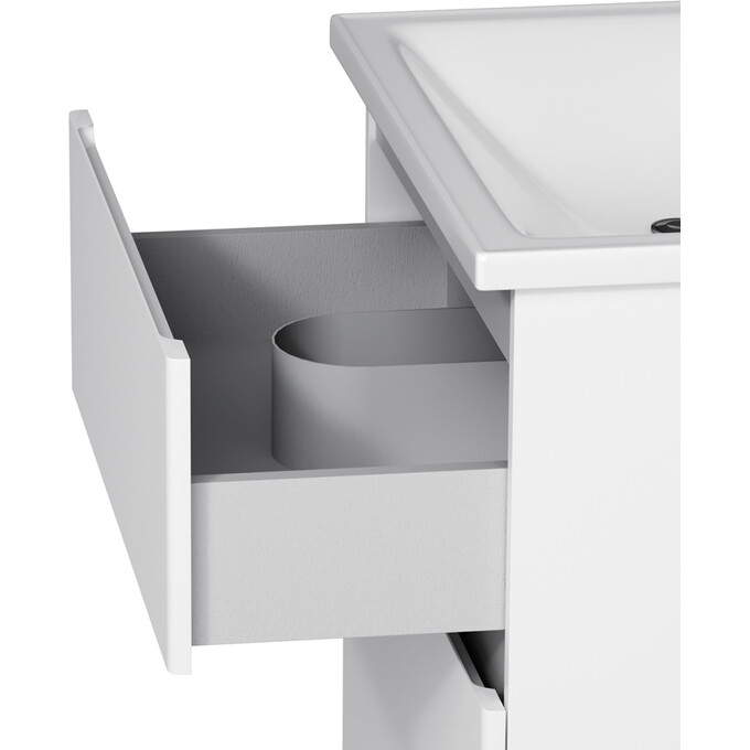 Тумба с раковиной Am.Pm X-Joy M85-FSX0652-WC0652WG38 (65 см, белая, напольная), фото 7