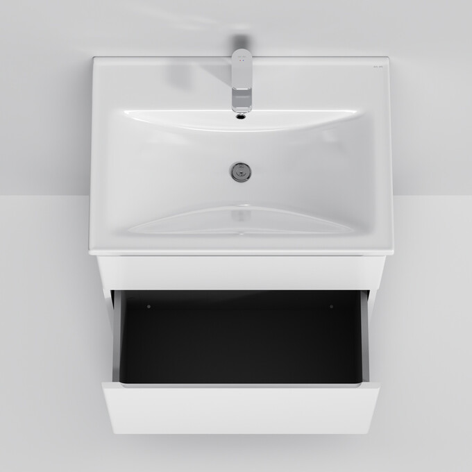 Тумба с раковиной Am.Pm X-Joy M85-FSX0652-WC0652WG38 (65 см, белая, напольная), фото 6