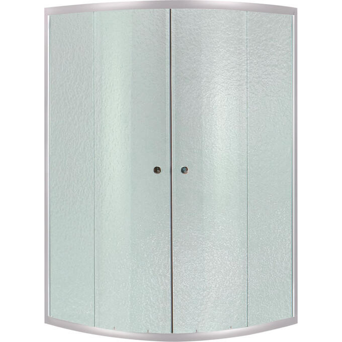 Душевая кабина без поддона 90x90 см Lidz Latwa SC90x90.SAT.HIGH.FR (LLSC9090SATHIGHFR2, профиль сатин, стекло матовое), фото 