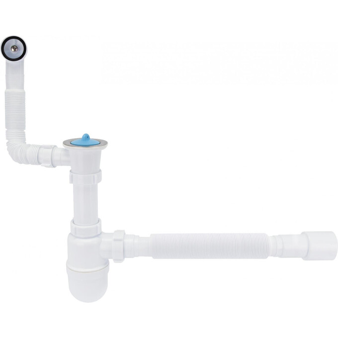 Сифон для кухонной мойки Lidz LK12 (60 08 E004 00), фото 