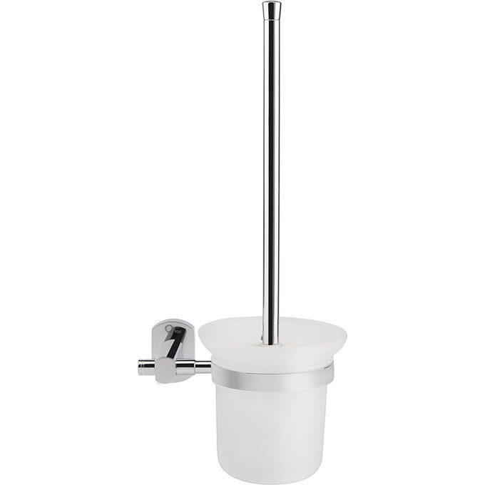 Йоршик для унітазу настінний Qtap Liberty CRM 1157 (QTLIBCRM1157, білий/хром), фото 