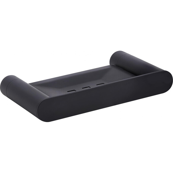 Мыльница настенная Qtap Mydlenka 4102103B (QTMDK4102103B, черная), фото 