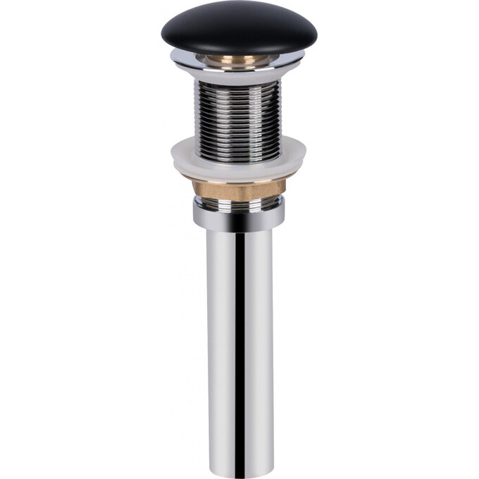 Донний клапан Qtap PU03 (QT066PU03MB, чорний), фото 