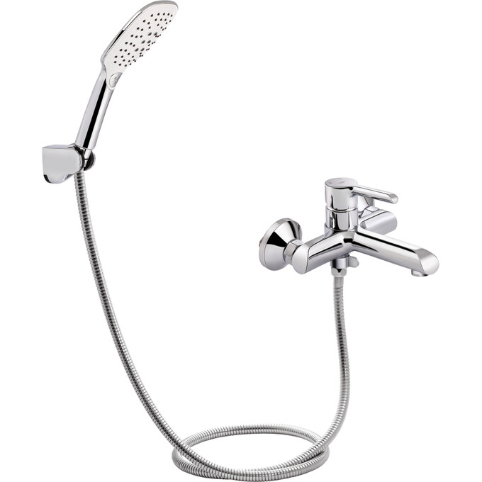 Смеситель для ванны Qtap Grand CRM 006 (с лейкой и шлангом), фото 