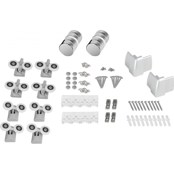 Душевая кабина без поддона 80x80 см Lidz Wawel SC80x80.SAT.LOW.GR (LWASC8080SATLOWGR2, профиль сатин, стекло тонированное), фото 6