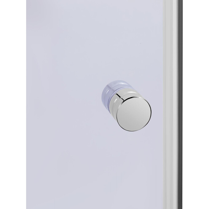 Душевая кабина без поддона 90x90 см Lidz Wawel SC90x90.SAT.LOW.GR (LWASC9090SATLOWGR2, профиль сатин, стекло тонированное), фото 3