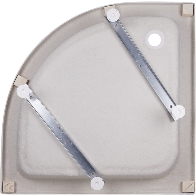 Душевая кабина 90x90 см Lidz Latwa SC90x90.SAT.MID.GR с поддоном Kupala ST90x90x26 и панелью Kupala TP90x90x23 (профиль сатин, стекло тонированное), фото 2