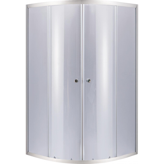 Душевая кабина 90x90 см Lidz Latwa SC90x90.SAT.MID.GR с поддоном Kupala ST90x90x26 и панелью Kupala TP90x90x23 (профиль сатин, стекло тонированное), фото 6