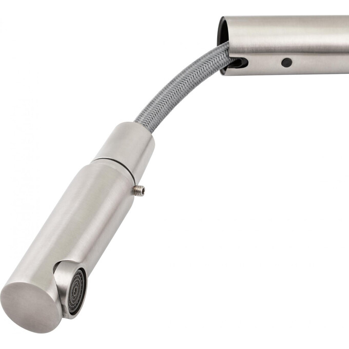 Смеситель для кухни с выдвижным изливом Lidz 12 32 015FL-13, фото 5