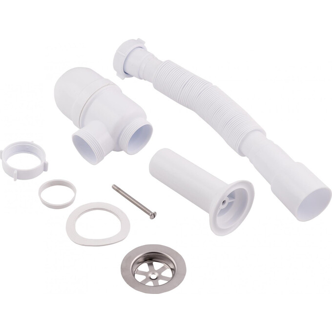 Сифон для раковини Lidz 60 06 Y001 00 (LU02, вихід 40/50 мм), фото , изображение 2