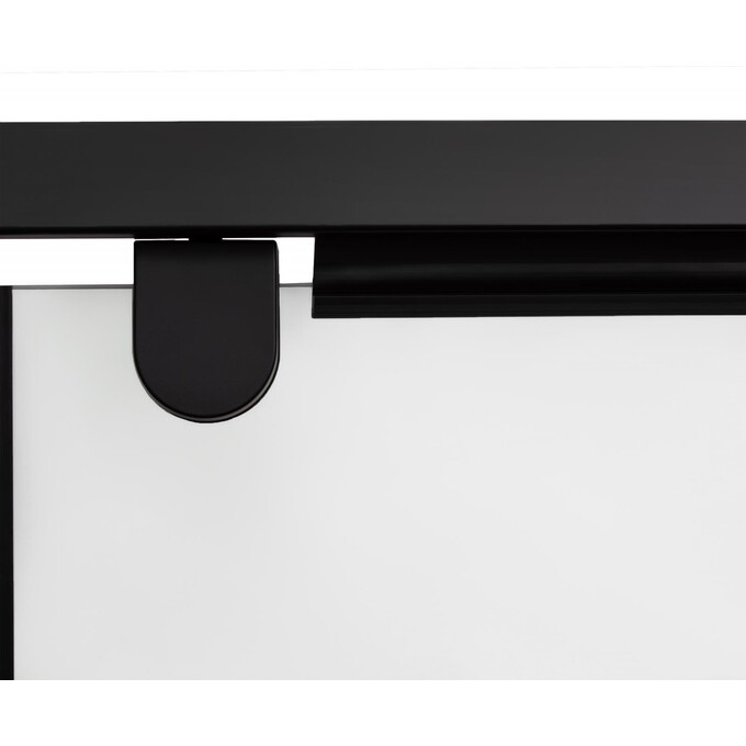 Душевая кабина без поддона 100x100 см Qtap Scorpio BLA10115-AC6 (профиль черный матовый, стекло прозрачное), фото 3