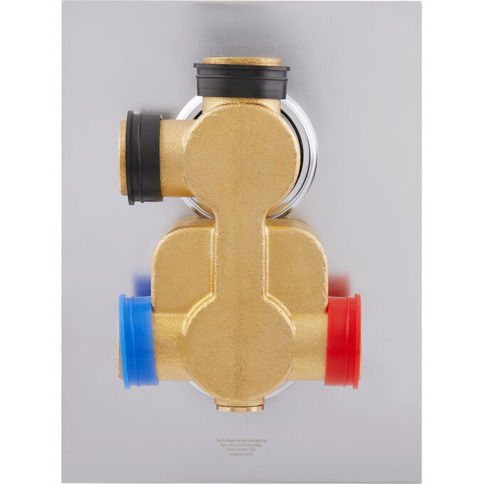 Термостатическая душевая система скрытого монтажа Qtap Aqauarius 65T103NGC, фото 4