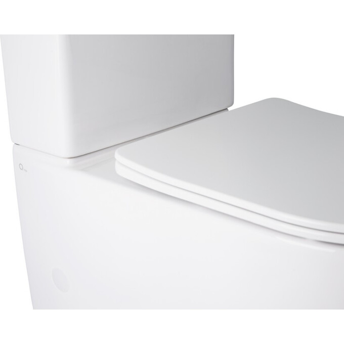 Унитаз-компакт Qtap Jay QT07222176W (с сиденьем), фото 6