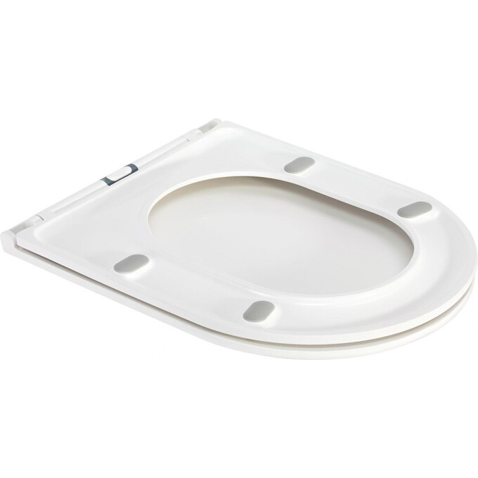 Безободковый унитаз-компакт Qtap Robin QT13222141ARW (с сиденьем), фото 12